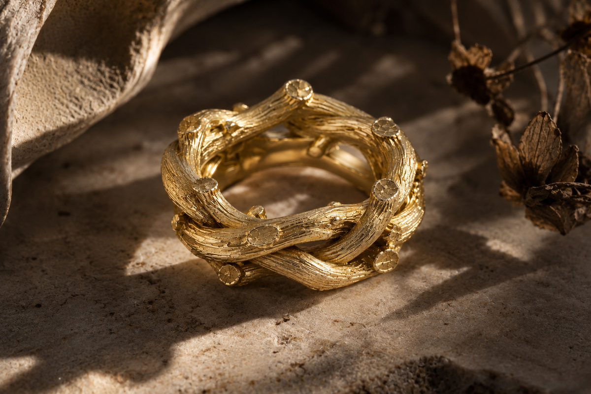 Eternity Crown Ring