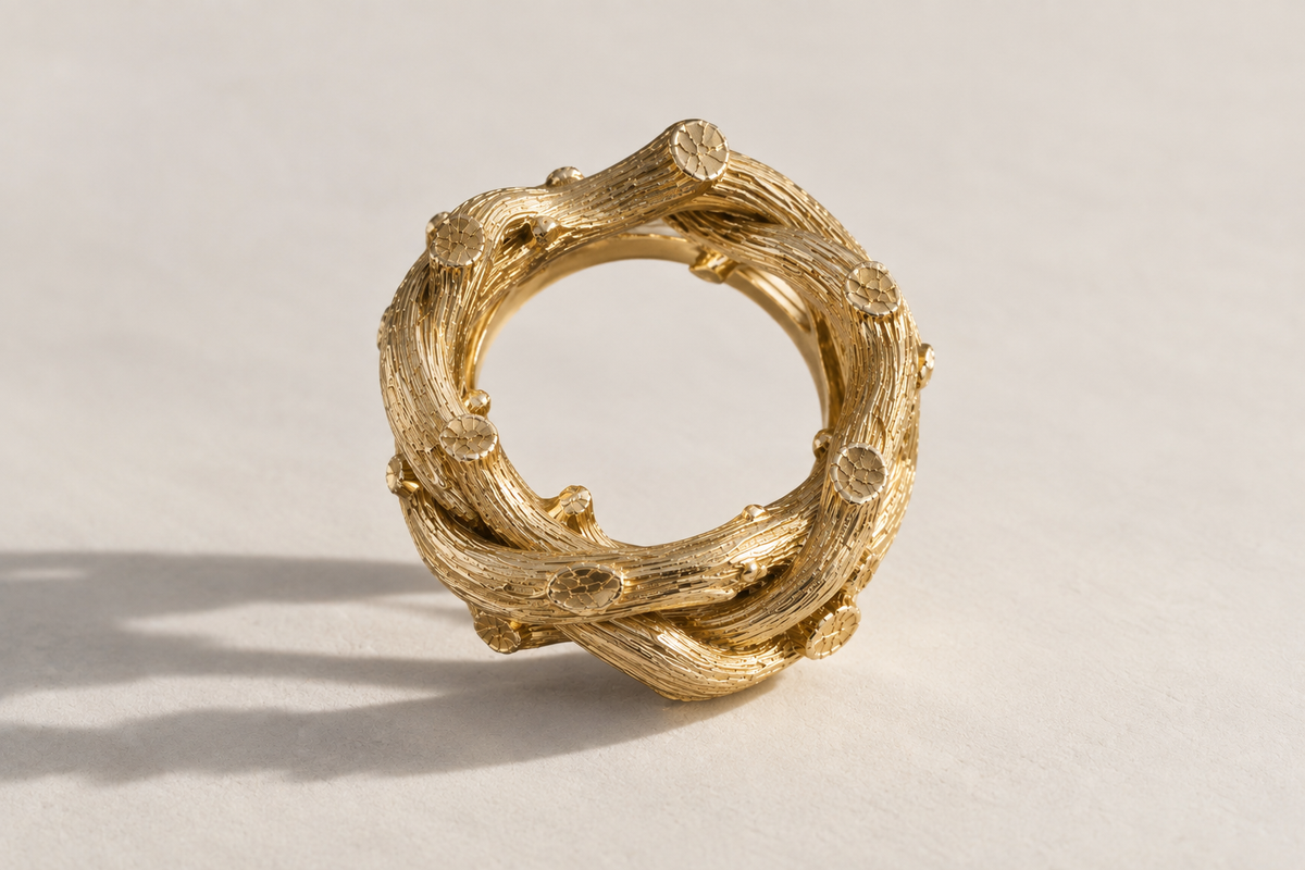 Eternity Crown Ring